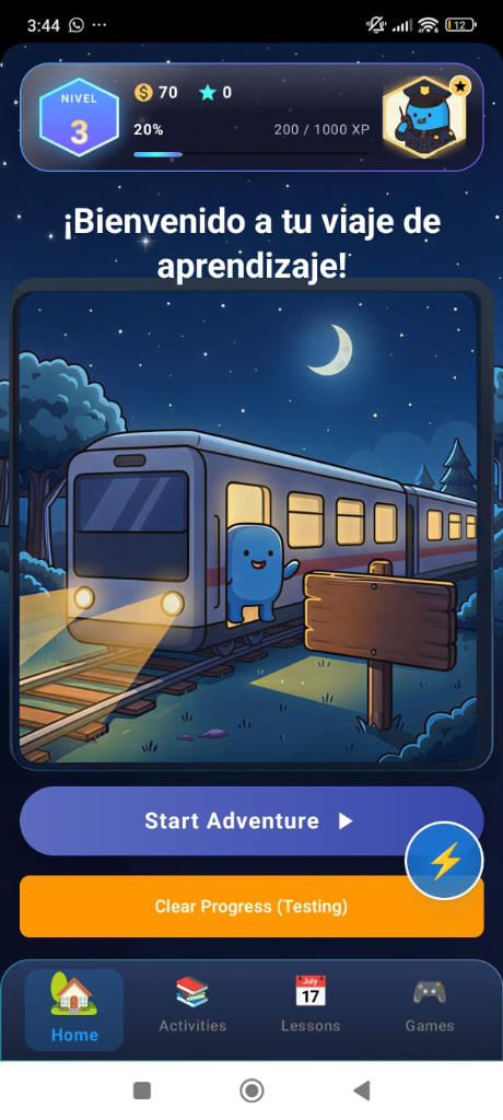 NovaLearn App Interface